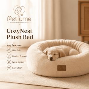 CozyNest Plush Bed